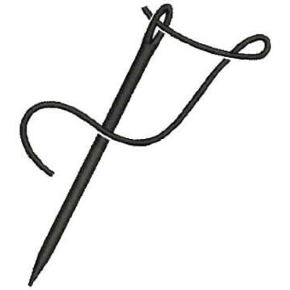 швейные принадлежности рисунок. игла для прошивки 6442 - 000 мм. вещи игла. игла для прошивки 6442 - 000 мм. иголка с ниткой.