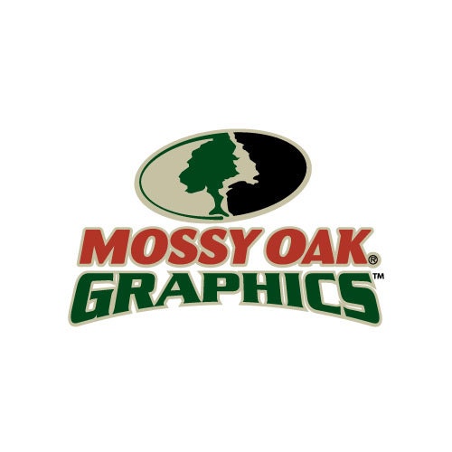 Mossy Oak Fishing Camo Logo Fly Fishing Outdoor Blue Sticker/Decal