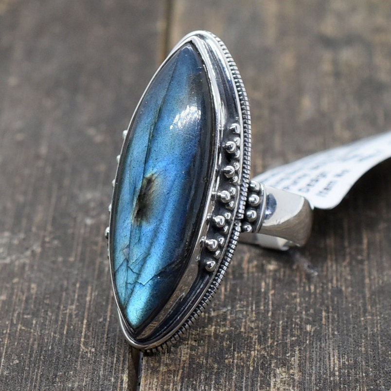 outlet online store selling cheap genuine labradorite ring