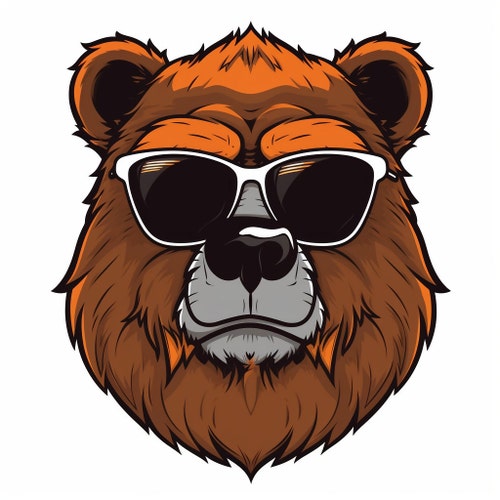 Sarcasticfurrybear store logo