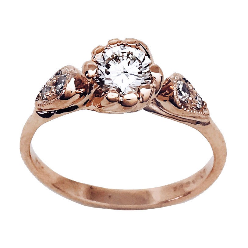Wildly Romantic Engagement Rings And Wedding Bands By Nestedyellow