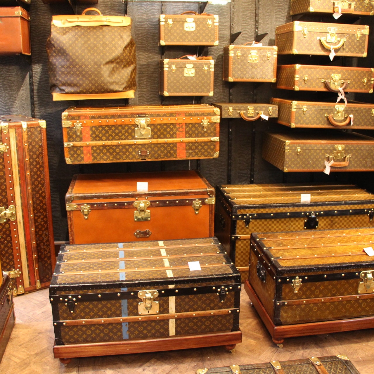 Buy 1920s Louis Vuitton Trunk Louis Vuitton Steamer Trunk Louis Online in  India 