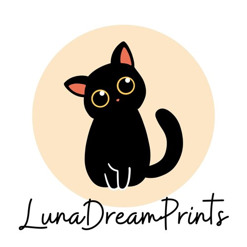 LunaDreamPrints store logo