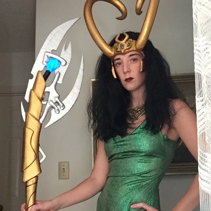 Loki Low Key Headpiece Made To Order Etsy
