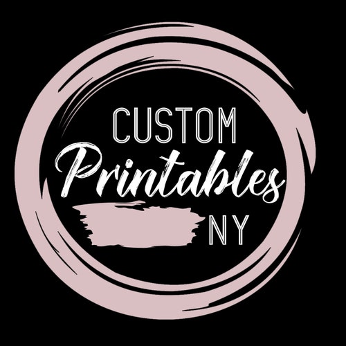 Custom Printables NY by CustomPrintablesNY on Etsy