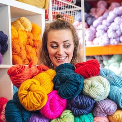 25mm Jumbo Knitting Needles Suitable for Jumbo Merino Yarn Giant Knitting 