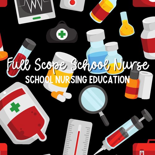 Fullscopeschoolnurse etsy