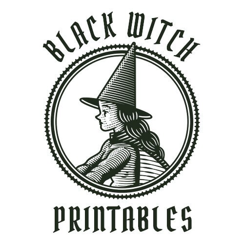 BlackWitchPrintables - Etsy
