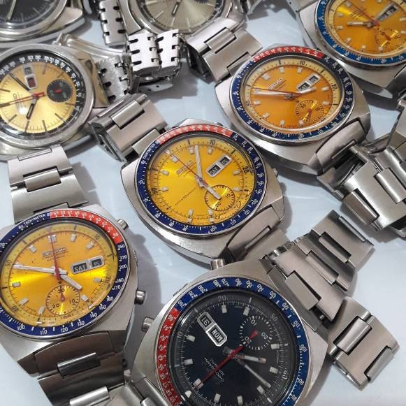 Seiko 6139-8020 Automatic Chronograph Rare Vintage Watch - Etsy