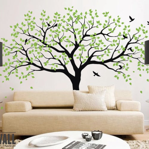 Removable Vinyl Wall Tree Decals By Onwallstudio On Etsy