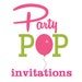 Party Pop Invitations