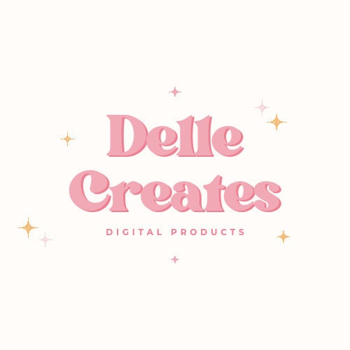 DelleCreates store logo