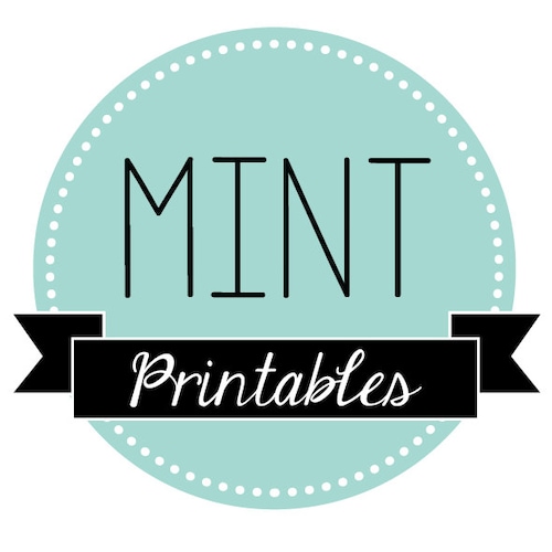 mintprintables | Etsy