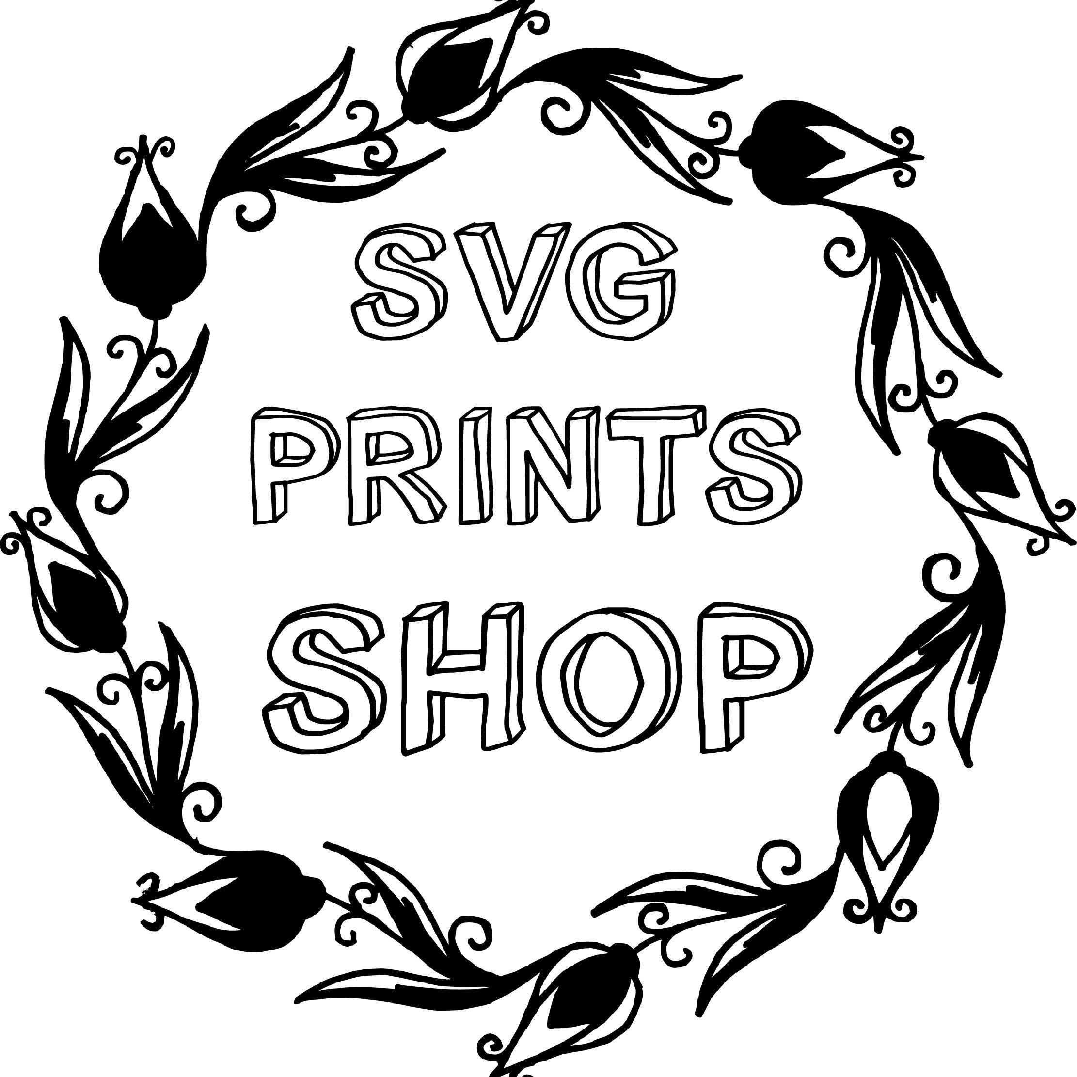 Svg Cutting Files For Cricut And Silhouette By Svgprintsshop