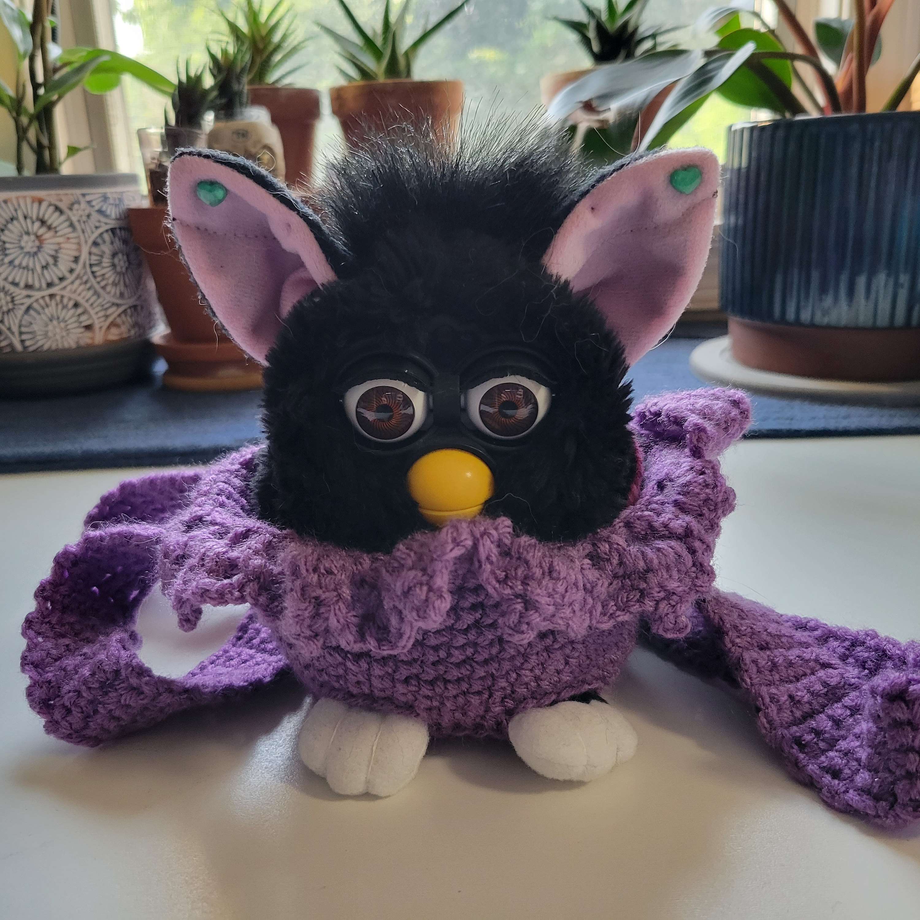 Furby violet au crochet - MAGIC FA-BI-N