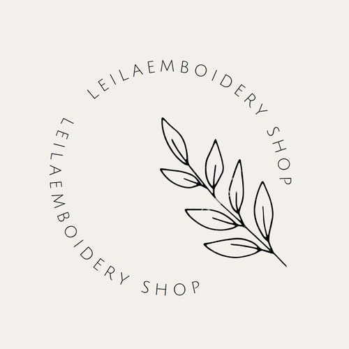 LeilaEmbroidery store logo
