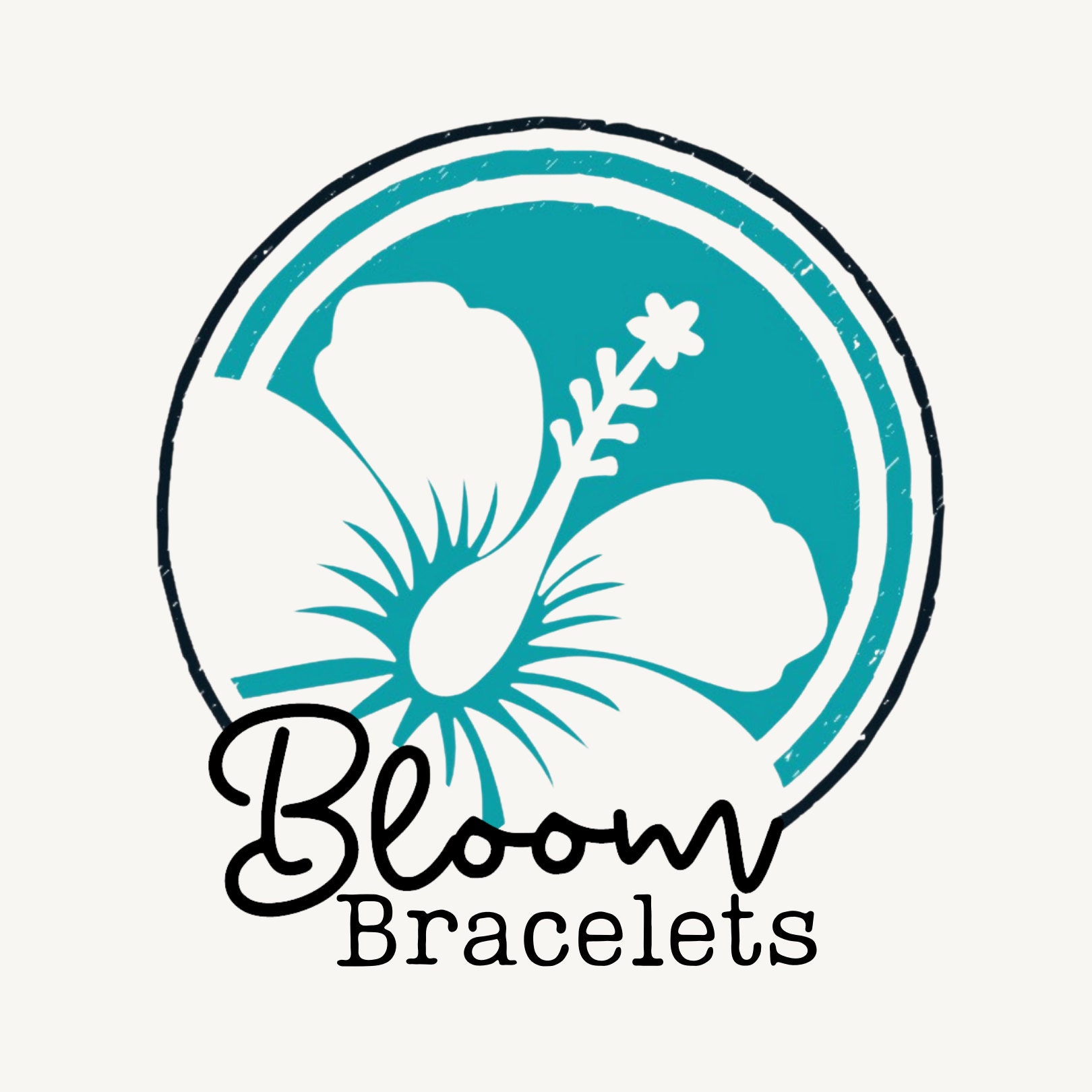 Beach Anklet Flower Bracelet Feel Better Gift Blossom By Blossom Spring Begins Quote Friendship Bracelet