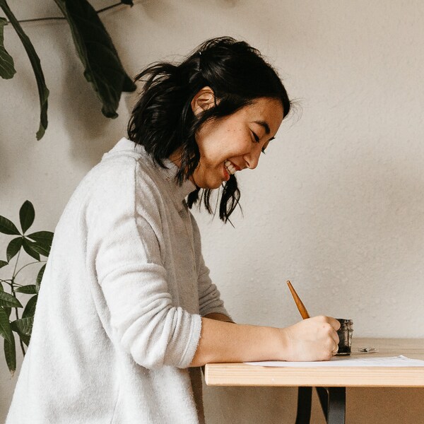 HAWTHORNE Birthday Greeting Card, Floral Birthday Card, Happy Birthday