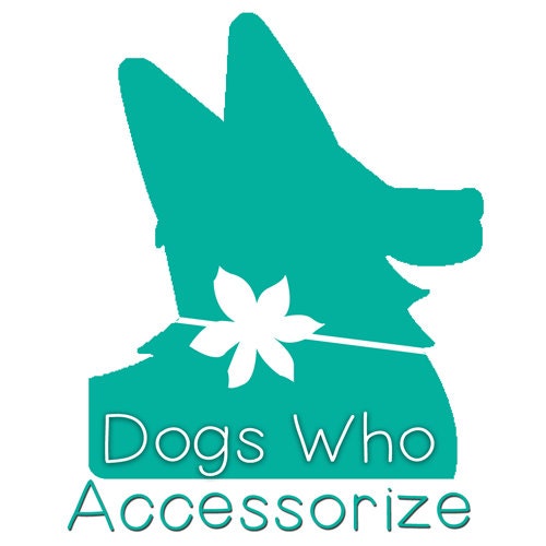 Dog Accessories by DogsWhoAccessorize on Etsy