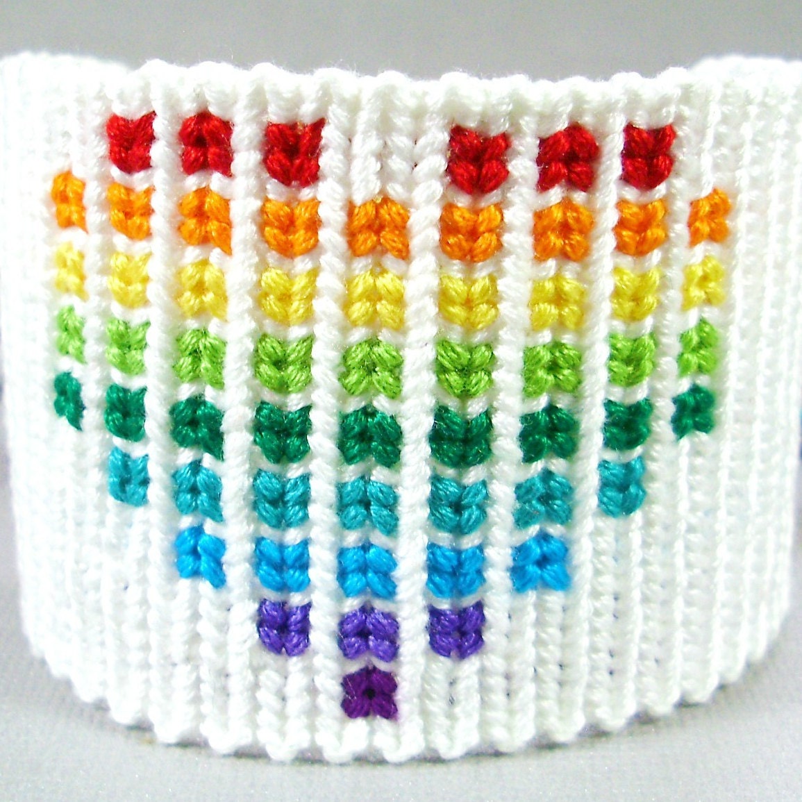 Rainbow Friendship Bracelet Set Nine Color Bracelets and One Etsy