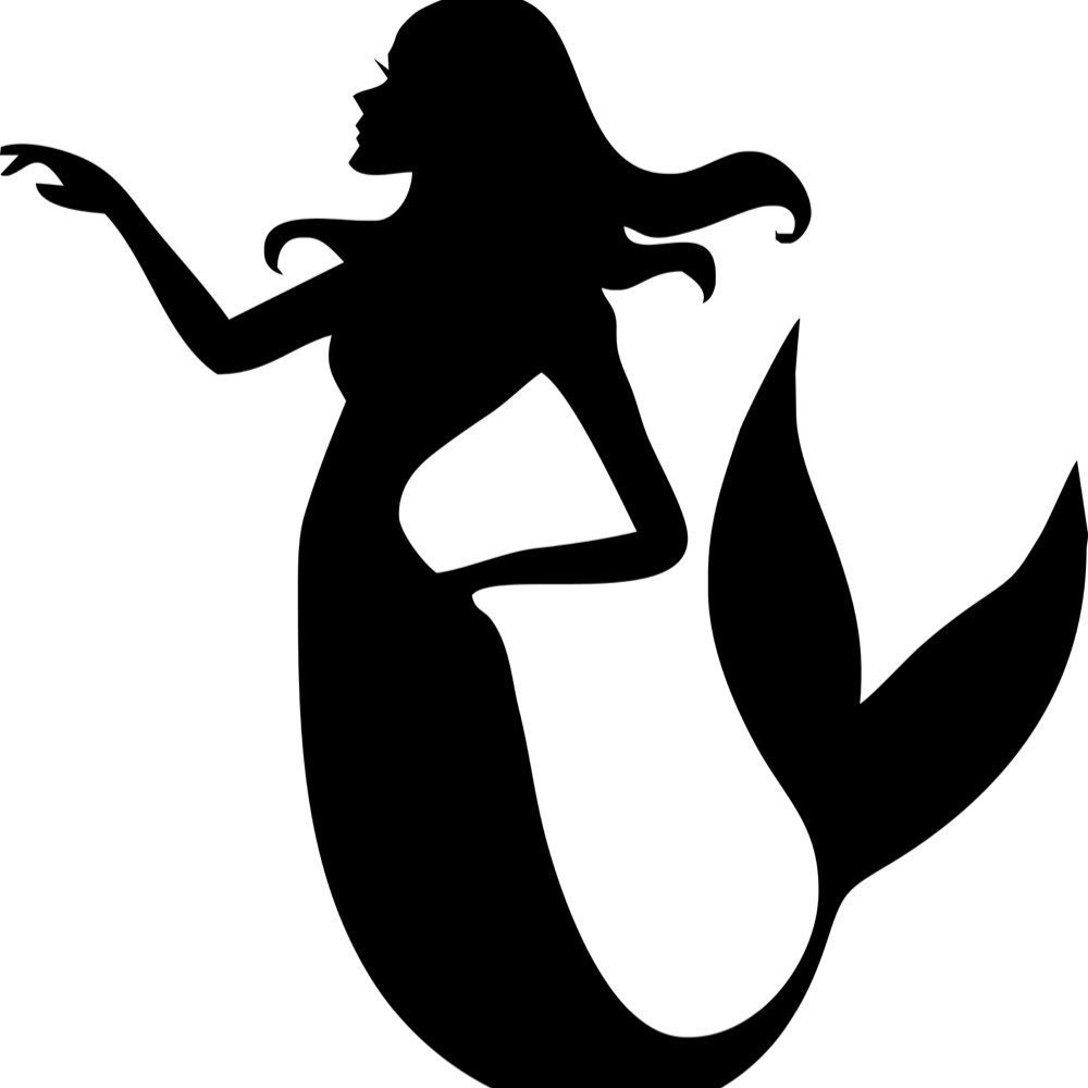 трафарет русалки. символ русалки. русалка символ. русалочка трафарет. силуэт русалки для вырезания.