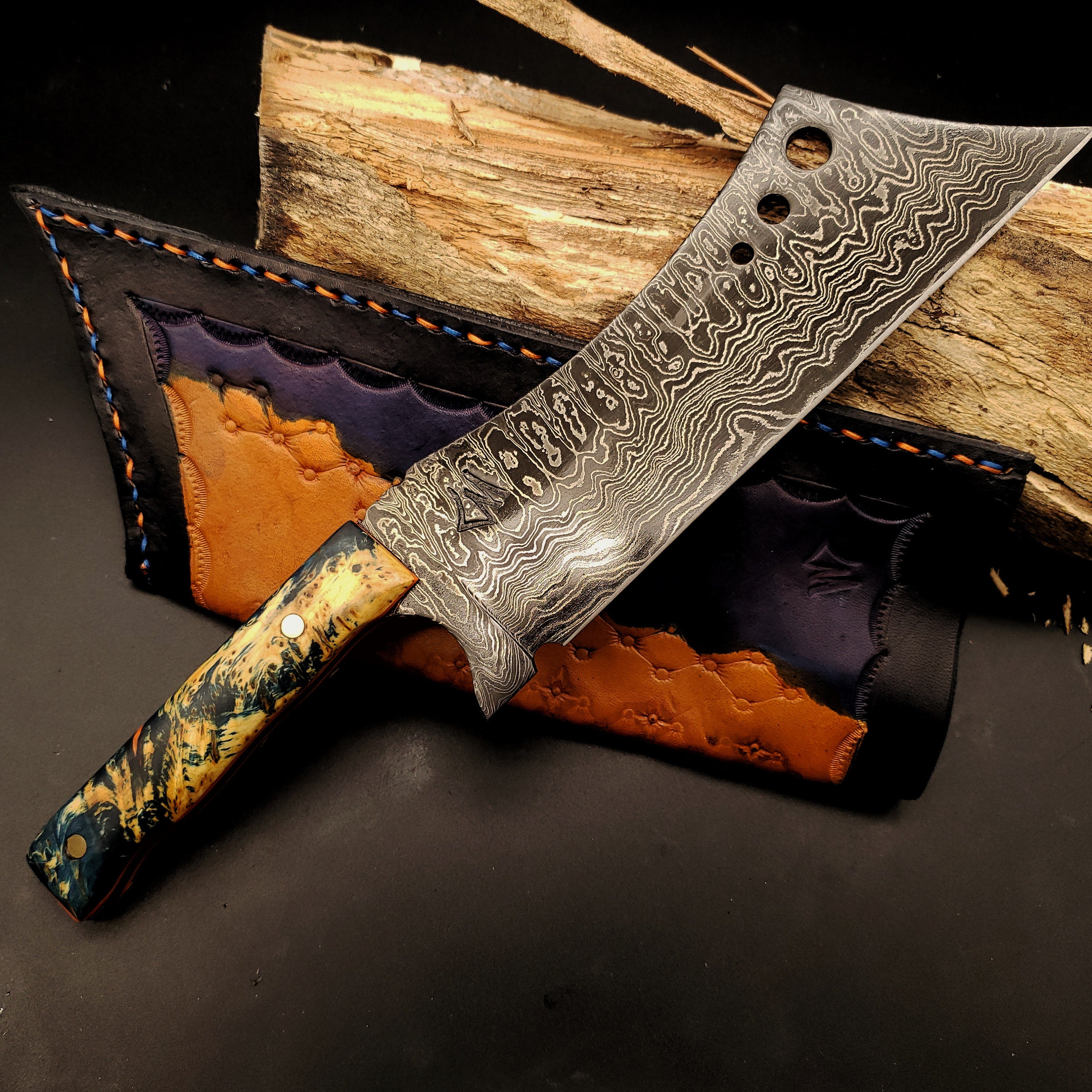 Custom Knife Maker. Follow me by CMaggardMetalworks on Etsy