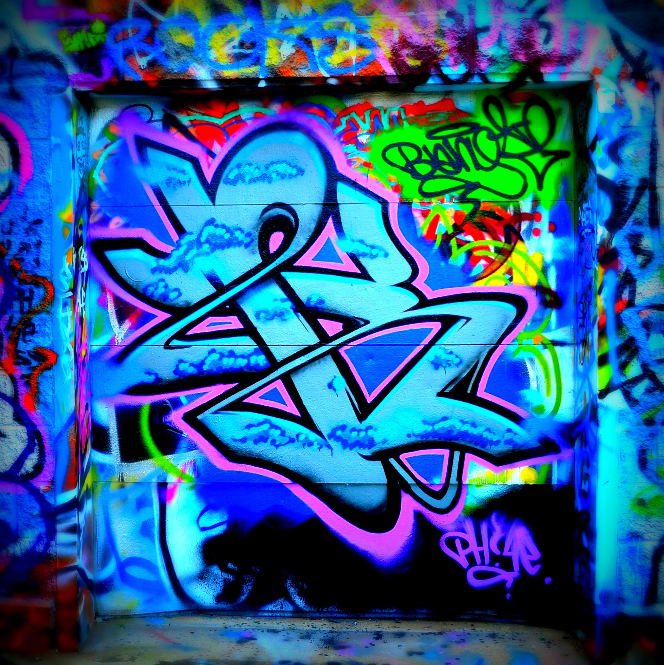 Graffiti Art On Canvas Graffiti Art Graffiti Graffiti On Etsy France