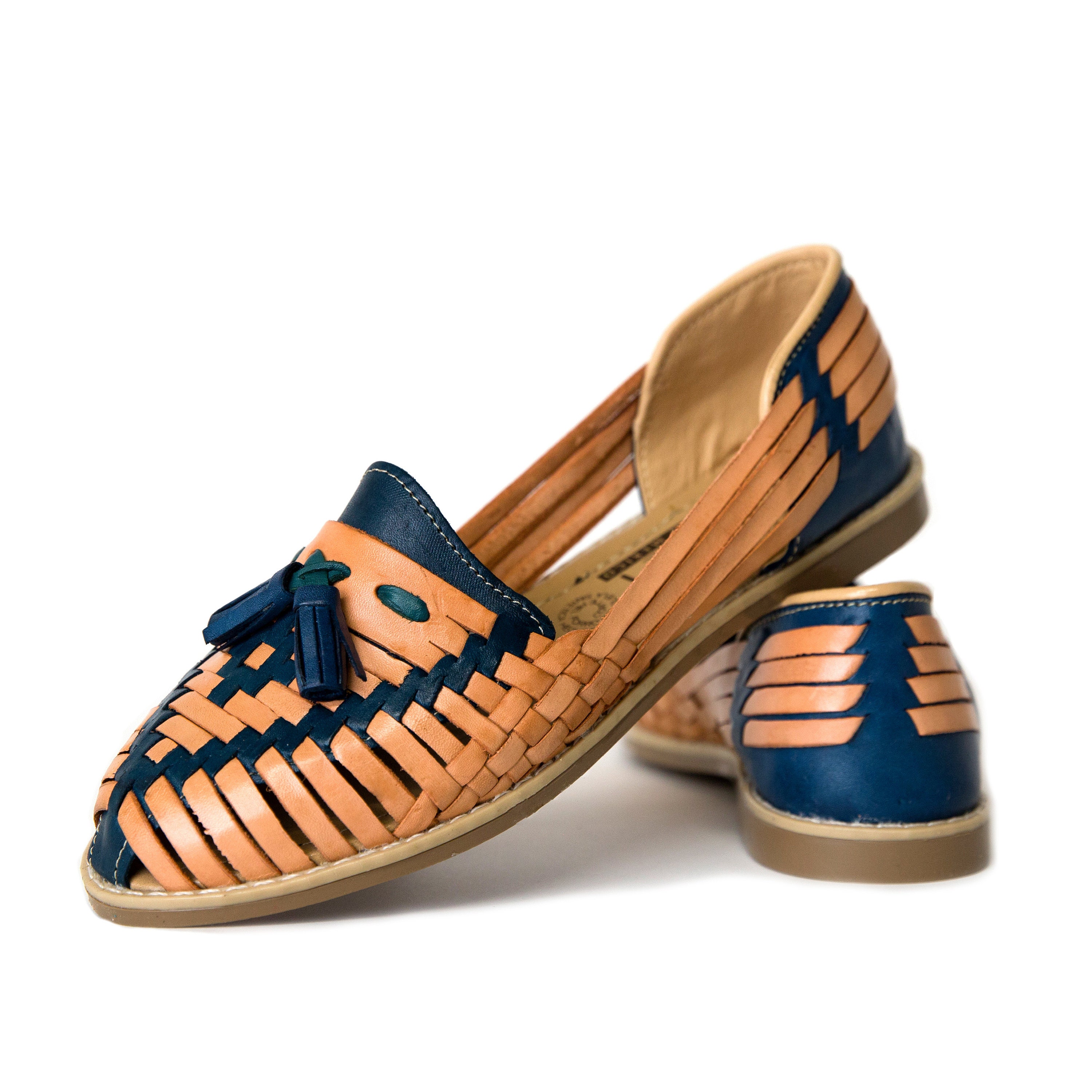 Women's Multicolor leather sandals Mexican huarache sandals. Schoenen damesschoenen Sandalen Huaraches 