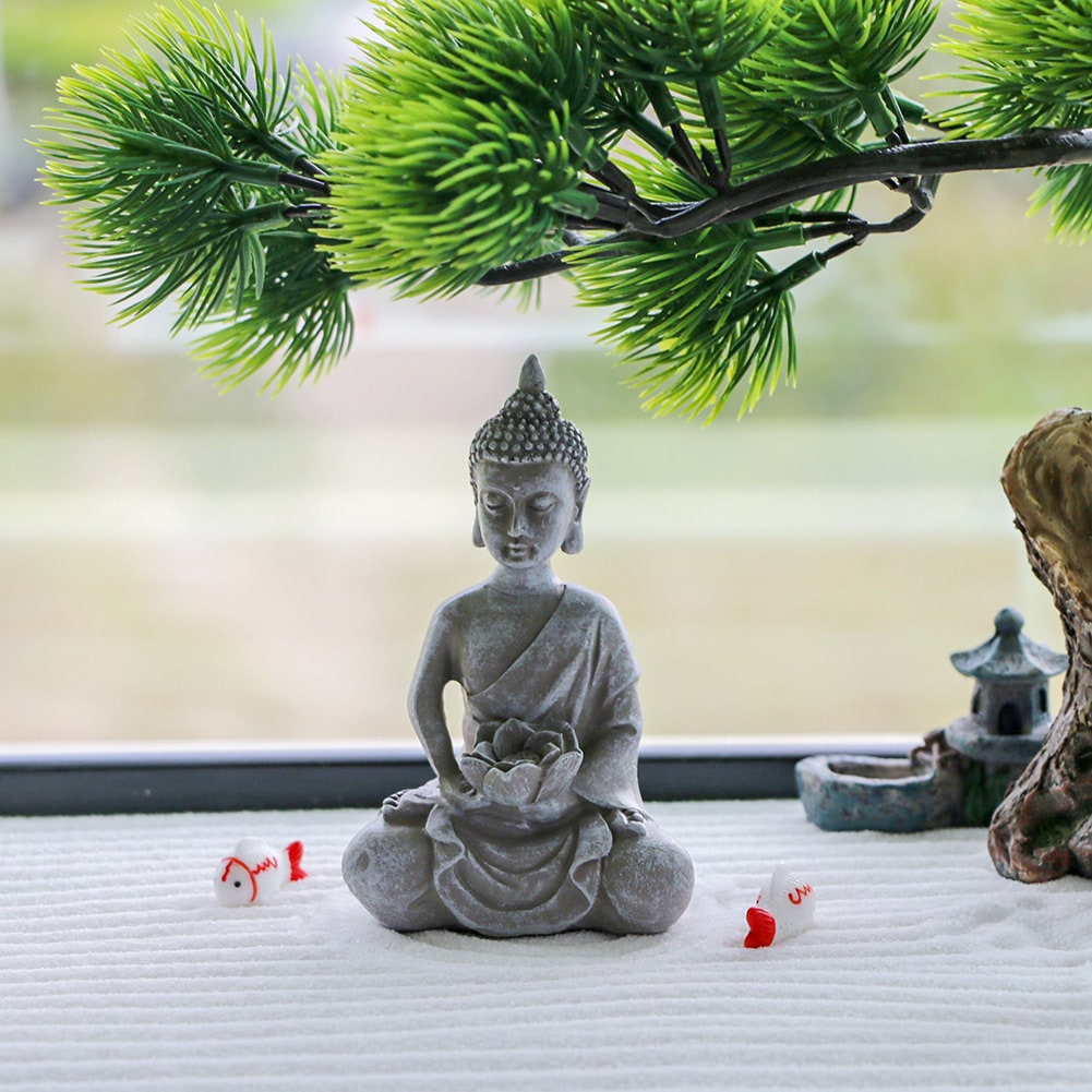 Japanese Zen Garden Meditation Gifts Home Office Zen Decor