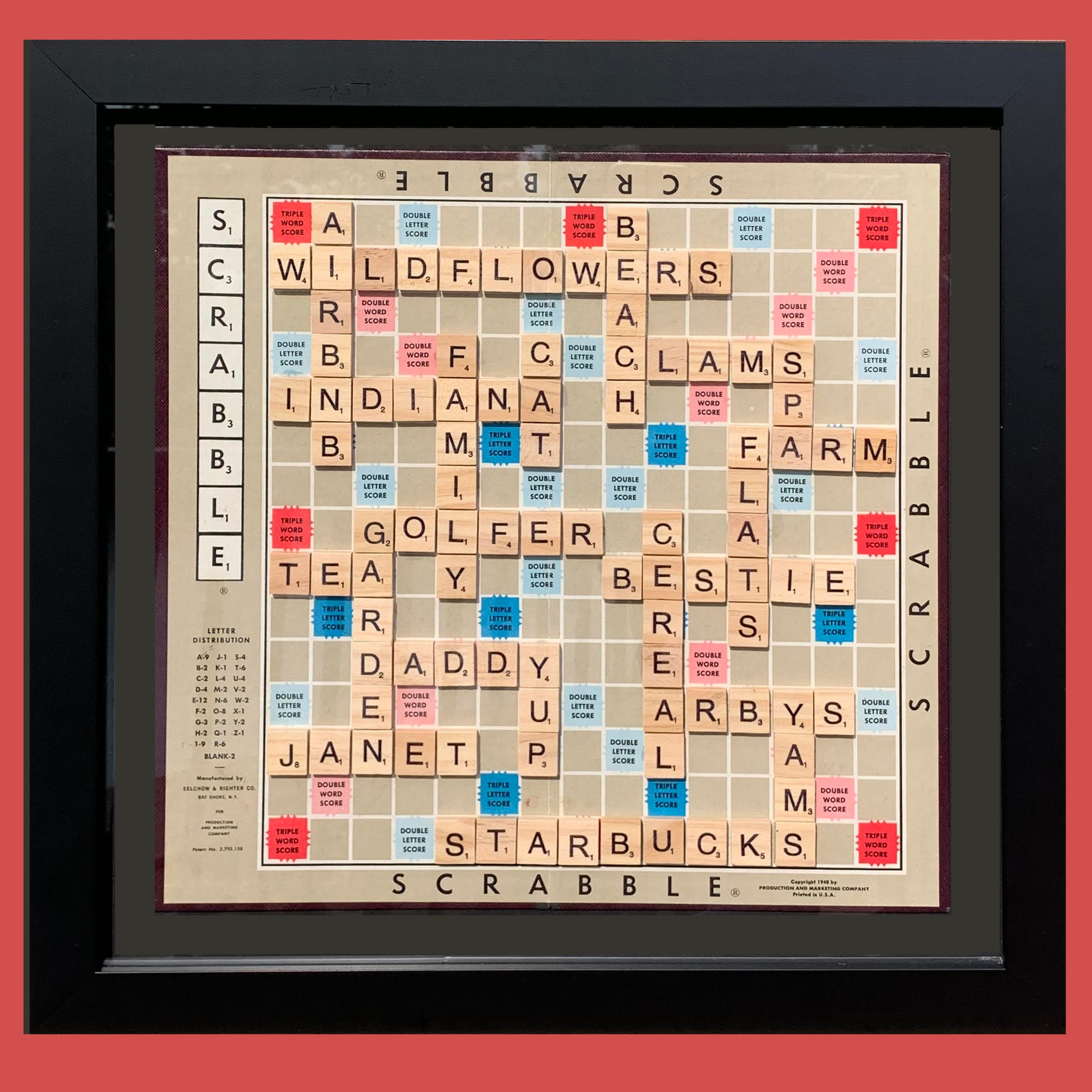 Framed Scrabble Art Your Design Or Ours By Uniquecreations789
