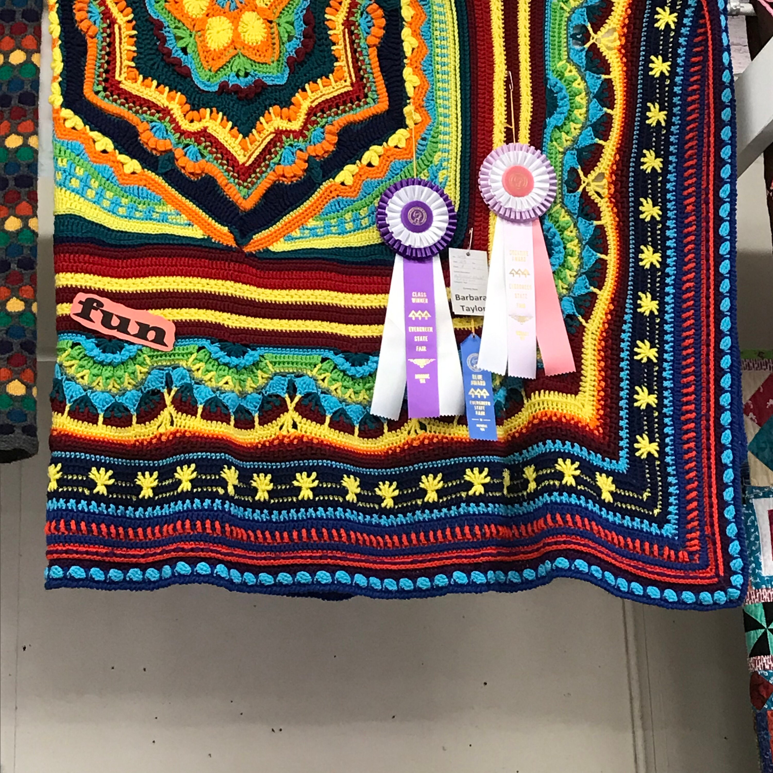 Prize winning Crocheted Afghans and Blankets by BarbsCrochetGoods