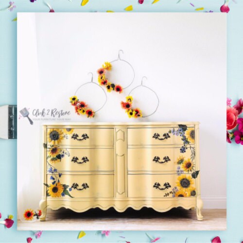 Hand painted and custom furniture by Click2RestoreByJo on Etsy