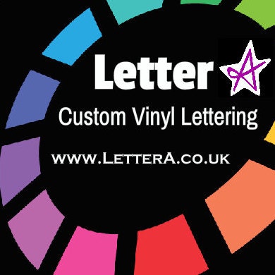 LETRASIGN UPPERCASE LETTERING 50mm Letraset Letrasign Vintage Self Adhesive Vinyl  Letter Stickers 