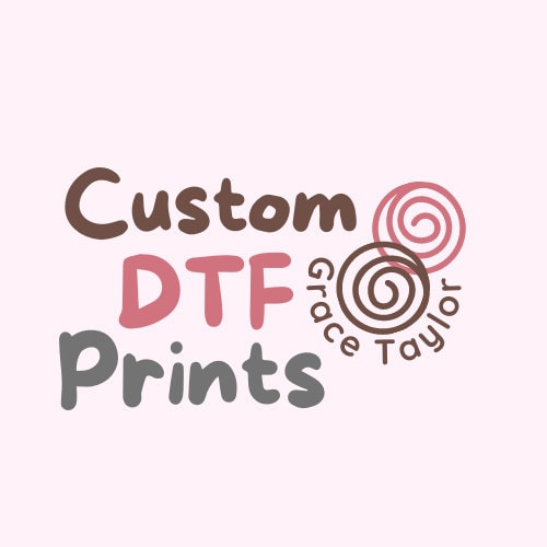 CustomDTFprints store logo