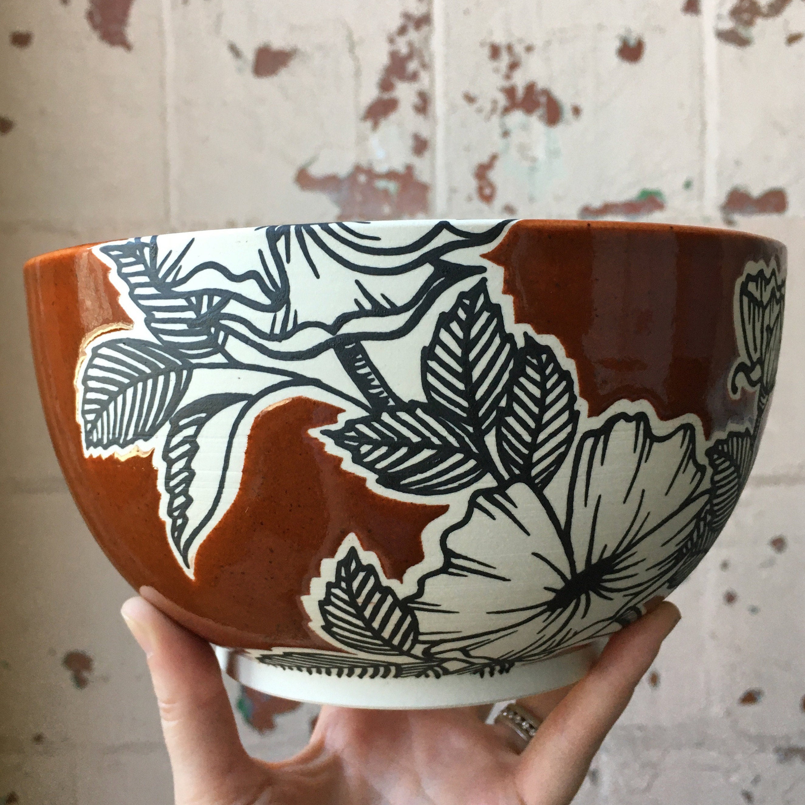 MADE TO ORDER Wheel Thrown Speckled Stoneware Nesting Bowl Set