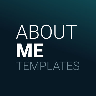 Get to Know Me Template About Me Template Personal Brand