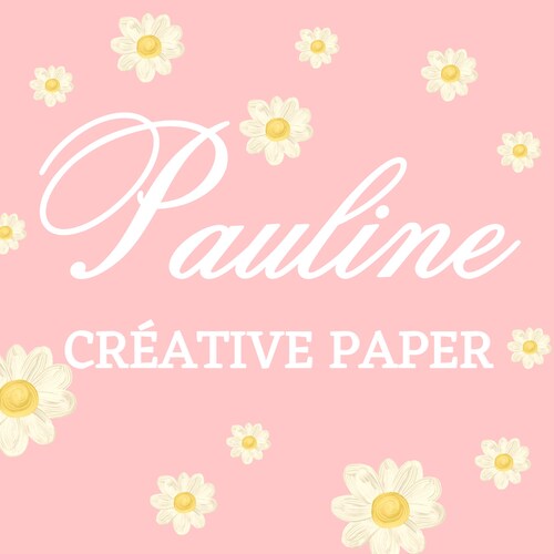 Paulinecreativepaper store logo