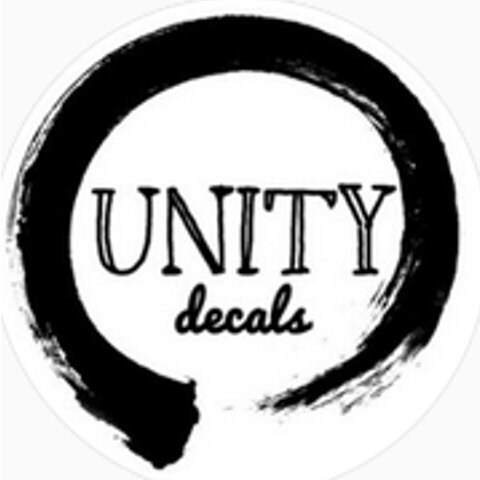 Unity Decal Text UNITYdecals - Etsy.de