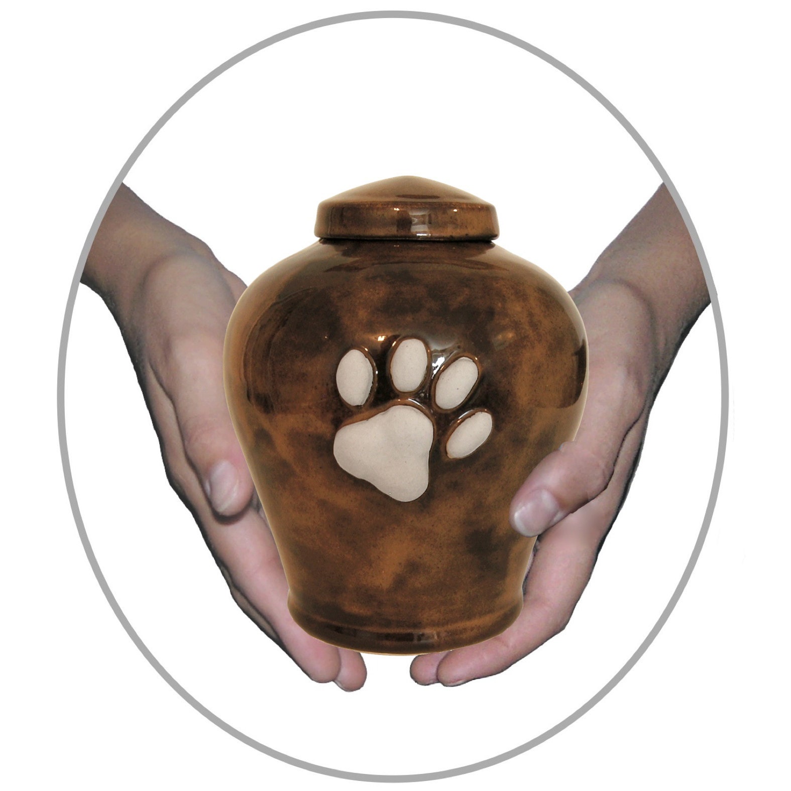 Handcrafted Personalized Pet Urns made with by ThePorcelainPaw