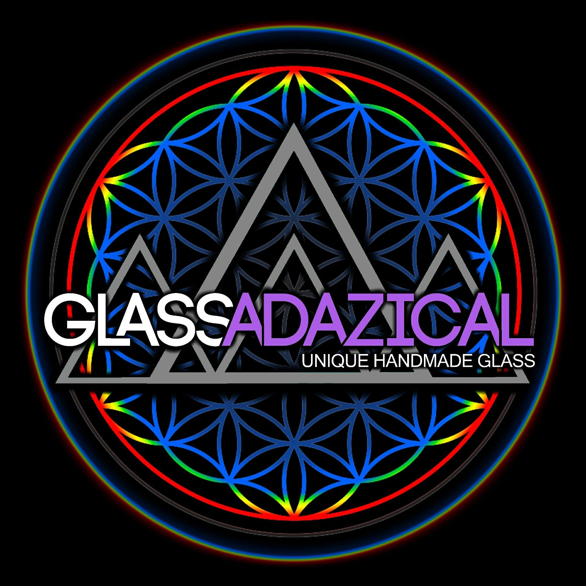 Glassadazical Dichroic Storm Eye with translucent lids