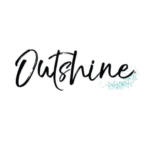 Outshine Co Large Farmhouse Wall Jewelry Organizer - White