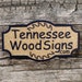 Tennessee Wood Signs