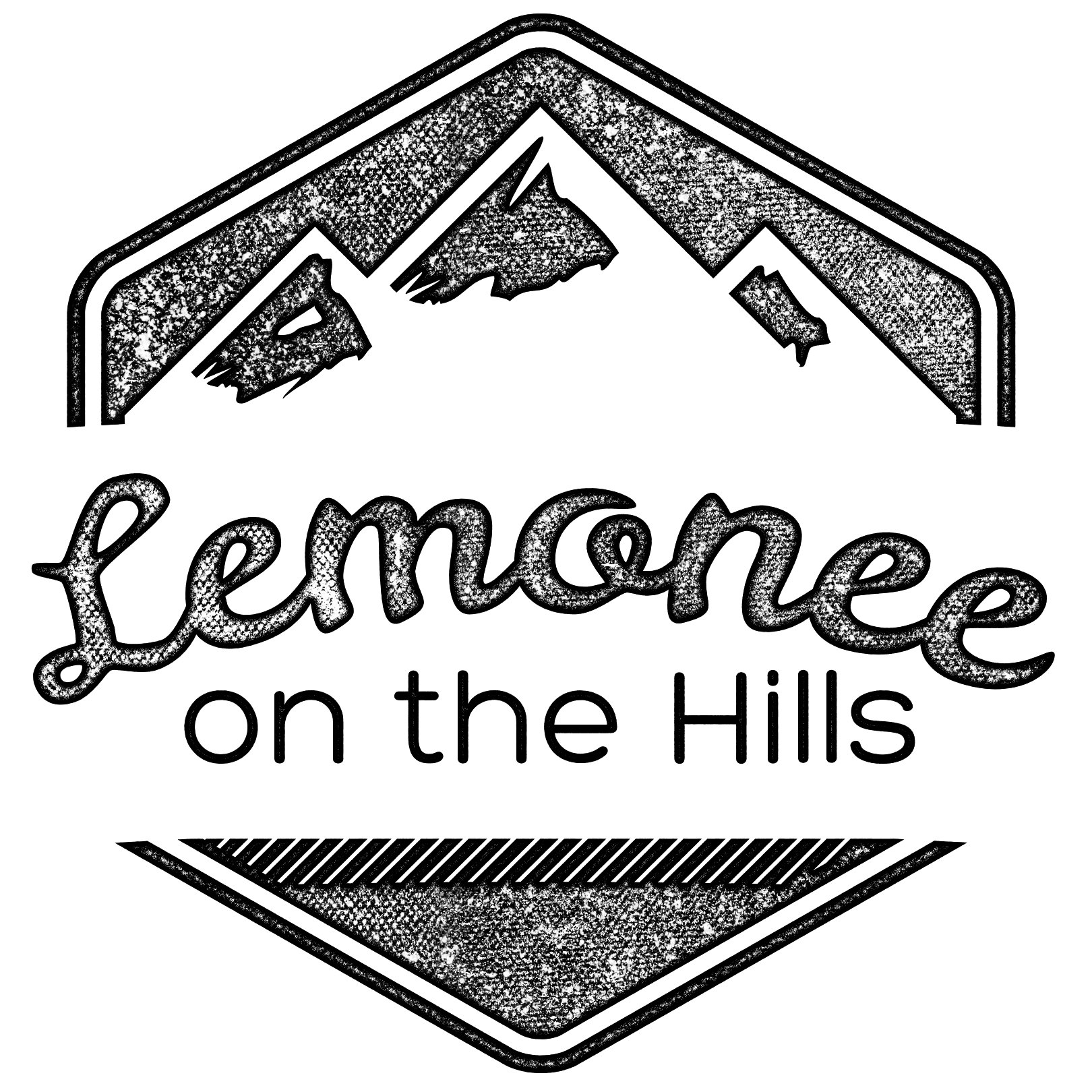 Lemonee On The Hills + Wood Clipboard