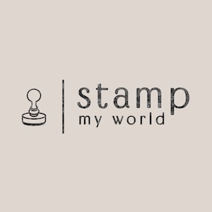 Minimal Personalized Book Embosser Stamp From the Library of Ex Libris ...