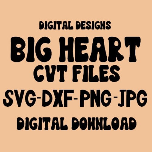BigHeartCutfiles store logo