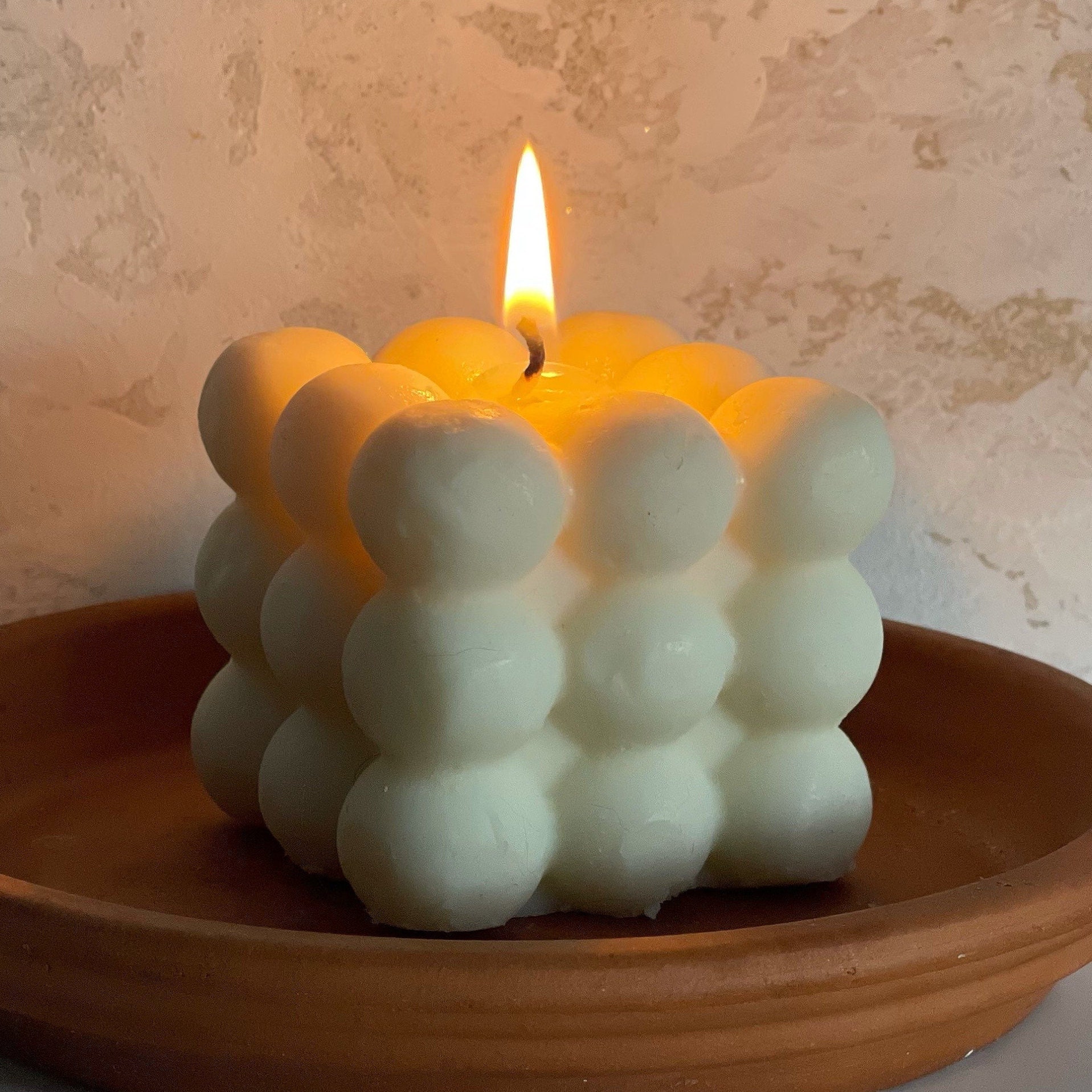 SV7LIU - Juego de velas aromáticas de cera de soja con burbujas, 2