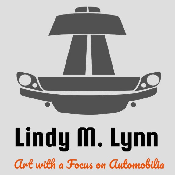 Art With A Focus On Automobilia By Lindymlynn On Etsy