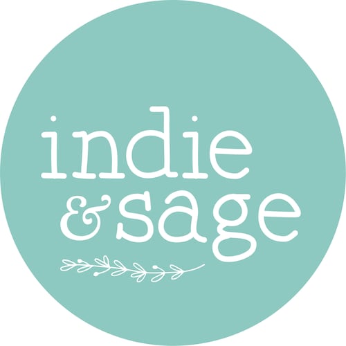 Indieandsagedesign store logo
