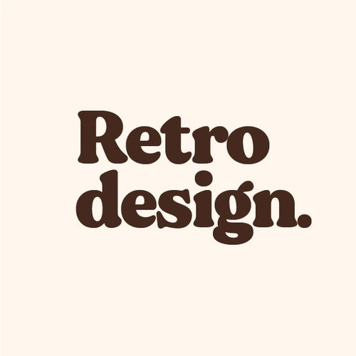 RetroDesignWallpaper Etsy UK