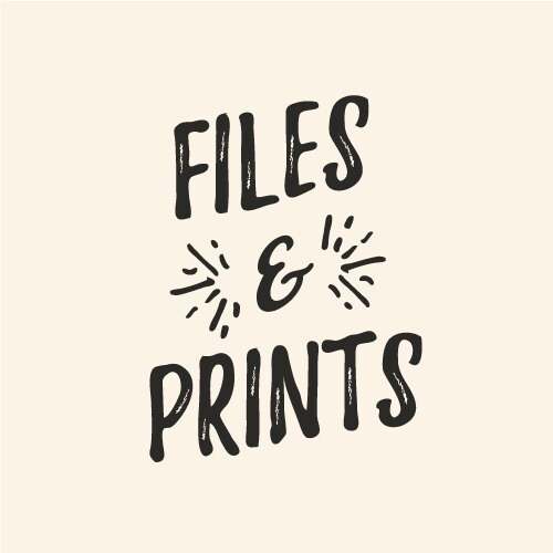 FilesandPrints store logo